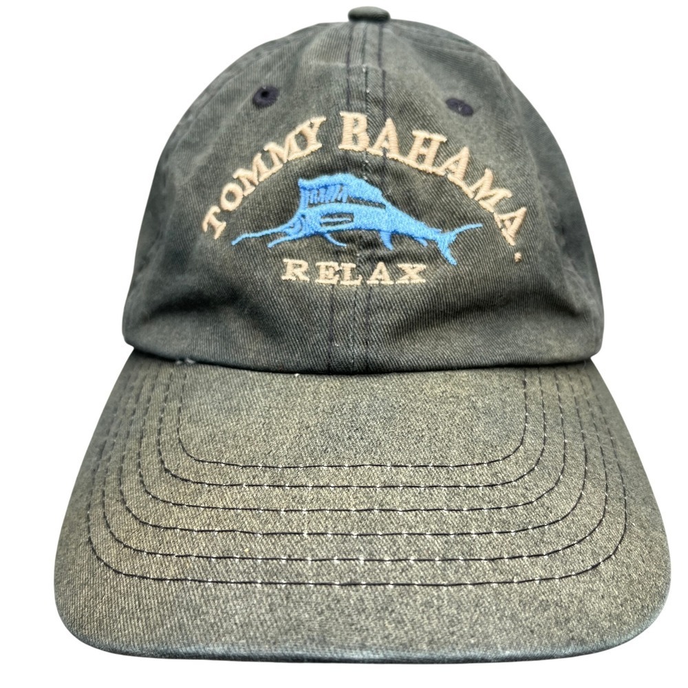 Tommy Bahama Relax‎ Hat Mens One Size Marlin Embroidered Coastal Resortwear
